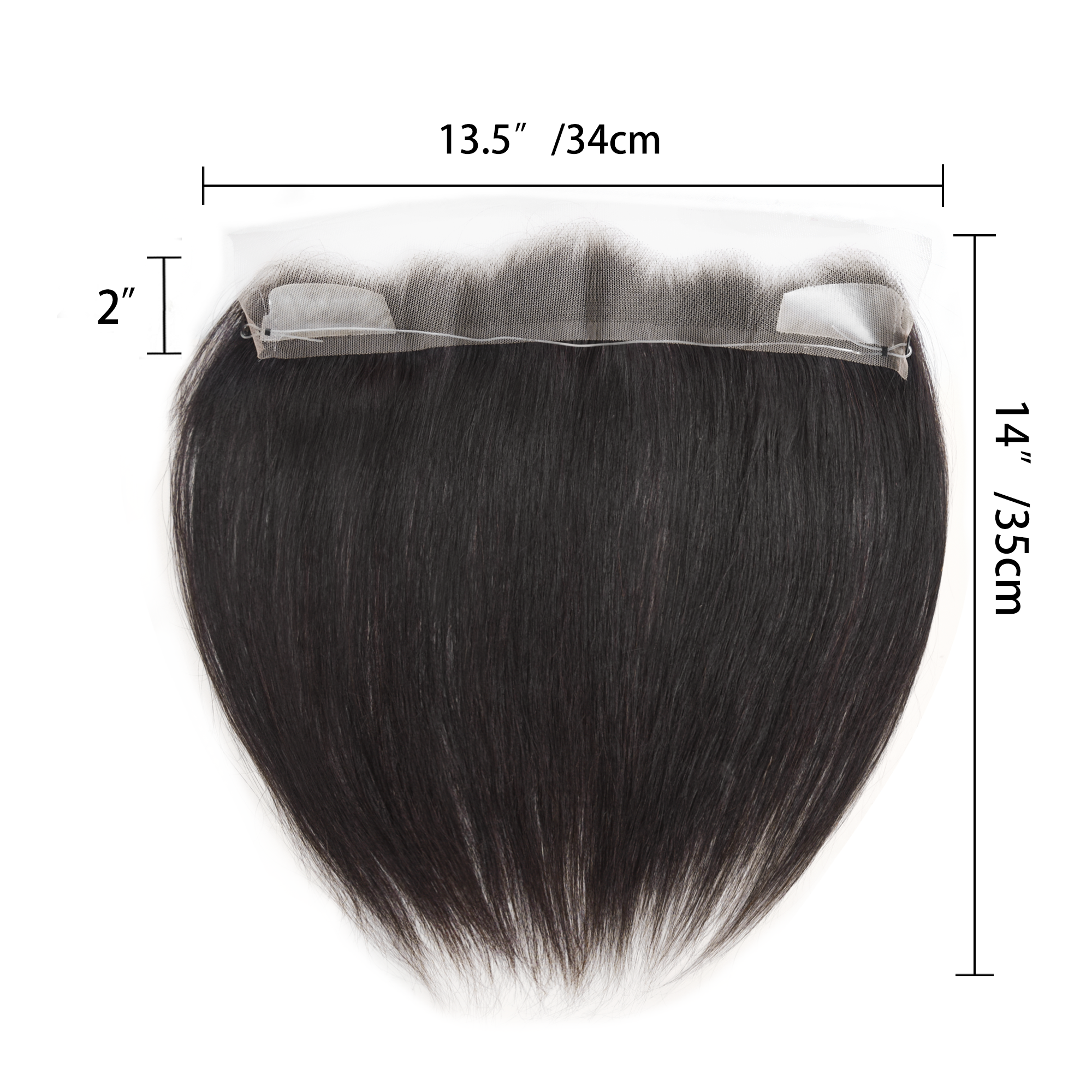 Meiverah Fishing Line Hand-Tied Mono Base Men's Hair System - Breathable, Realistic Hairline & Natural-Looking Hair Replacement（1B）