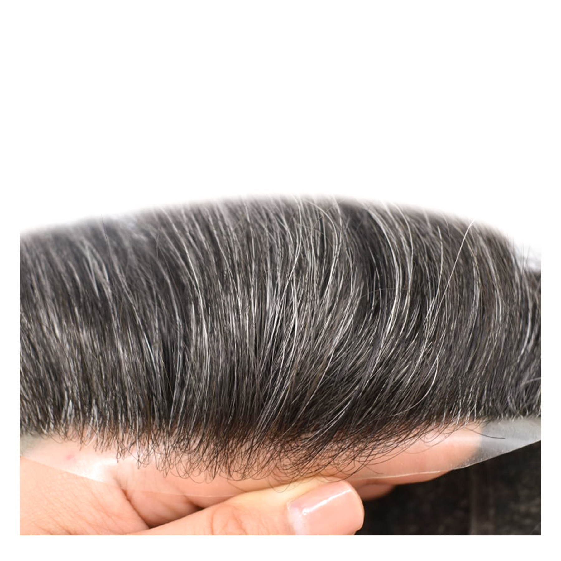 Meiverah Natural-Looking Handmade Men's Top Wig - BD Style (240 Color)