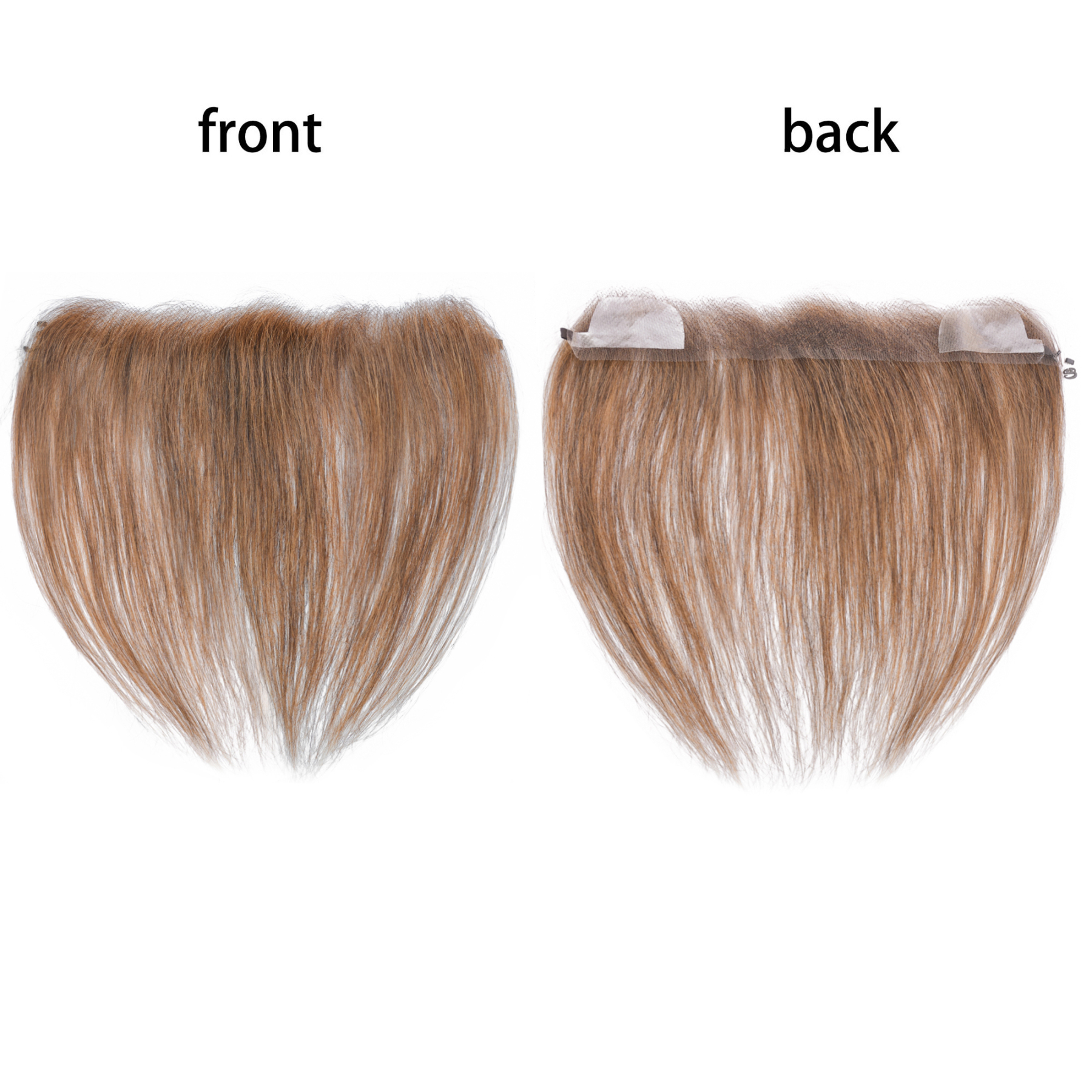 Meiverah Fishing Line Hand-Tied Mono Base Men's Hair System - Breathable, Realistic Hairline & Natural-Looking Hair Replacement（6#）