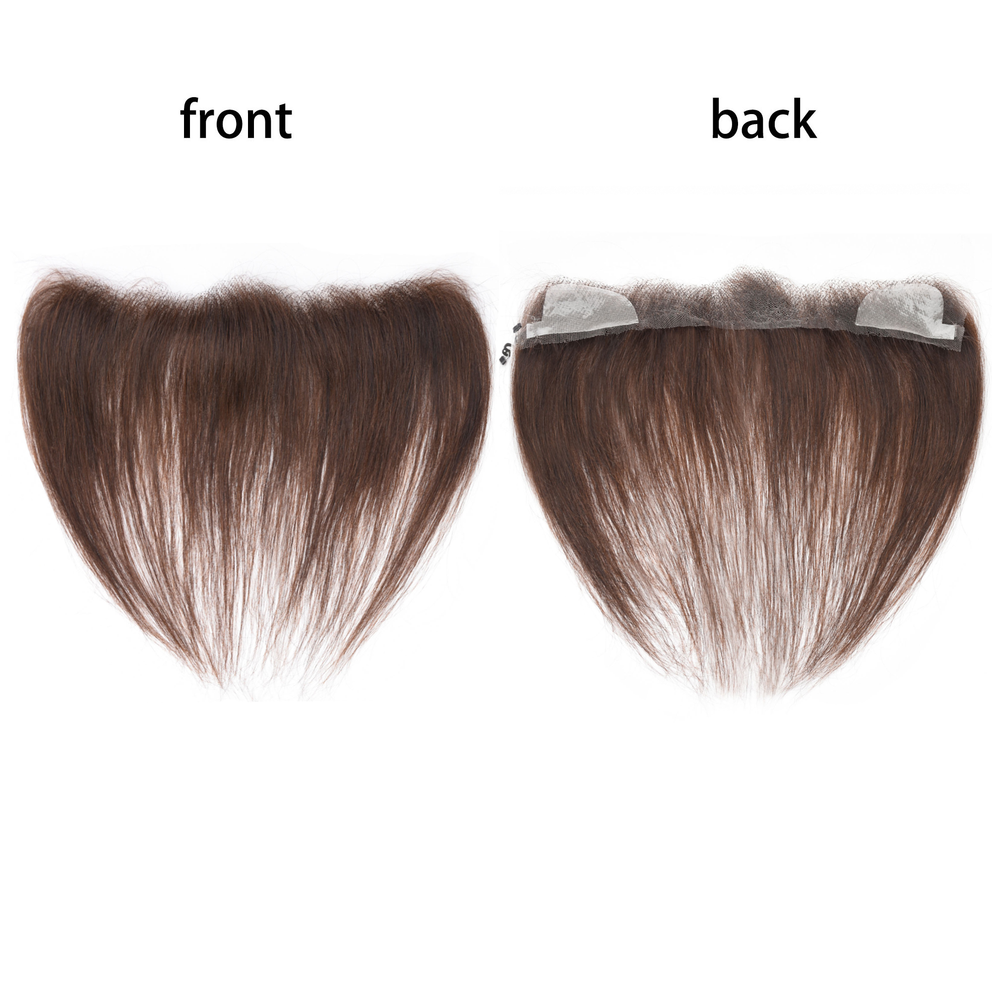 Meiverah Fishing Line Hand-Tied Mono Base Women's Hair System - Breathable, Realistic Hairline & Natural-Looking Hair Replacement（2#）