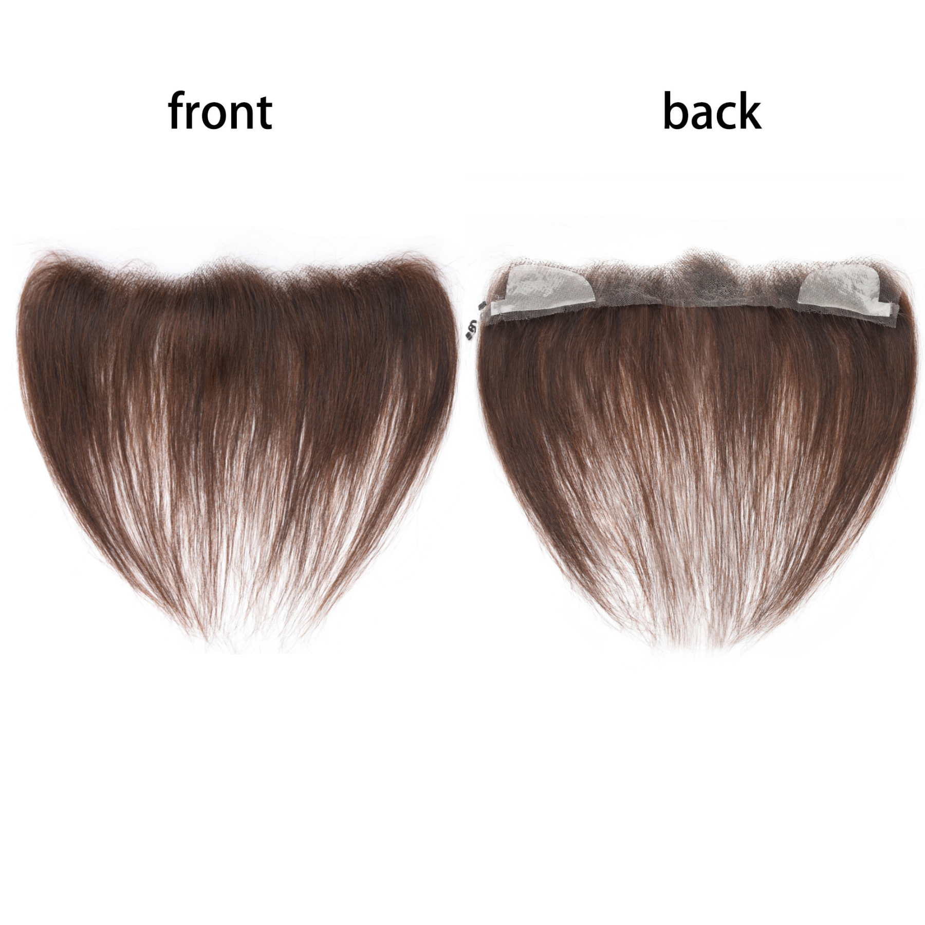 Meiverah Fishing Line Hand-Tied Mono Base Women's Hair System - Breathable, Realistic Hairline & Natural-Looking Hair Replacement（2#）