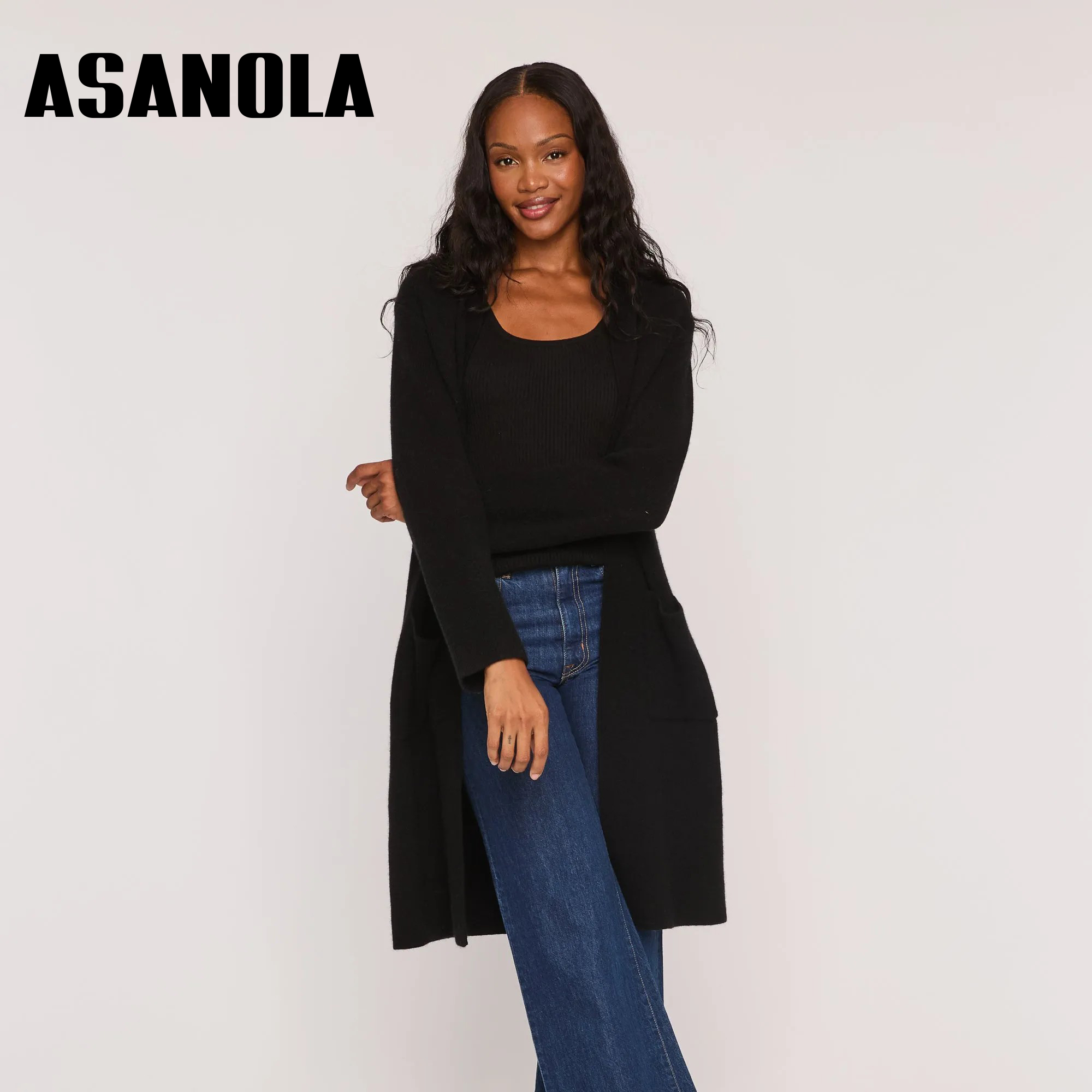 Asanola Double Knit Duster