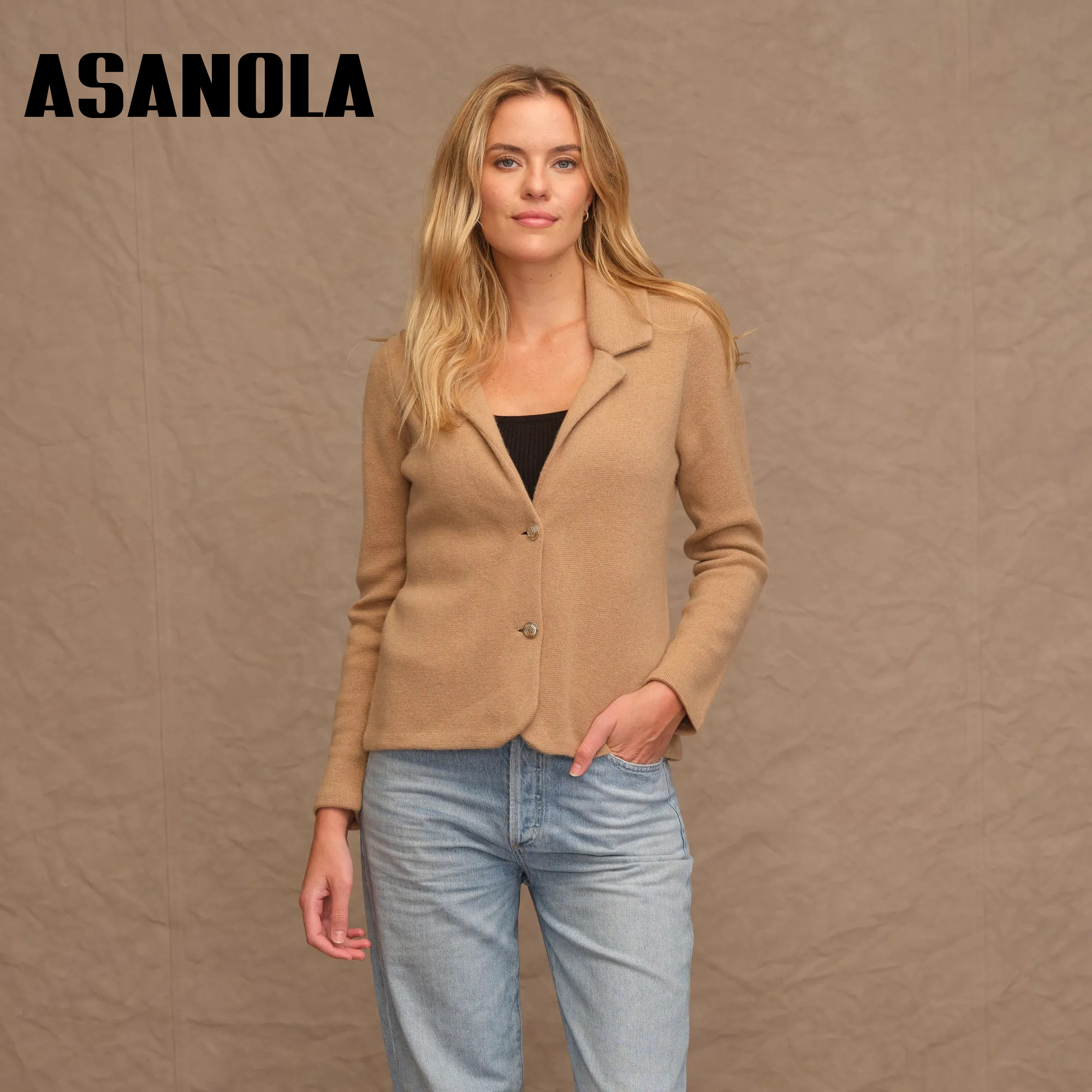Asanola Cashmere Blazer