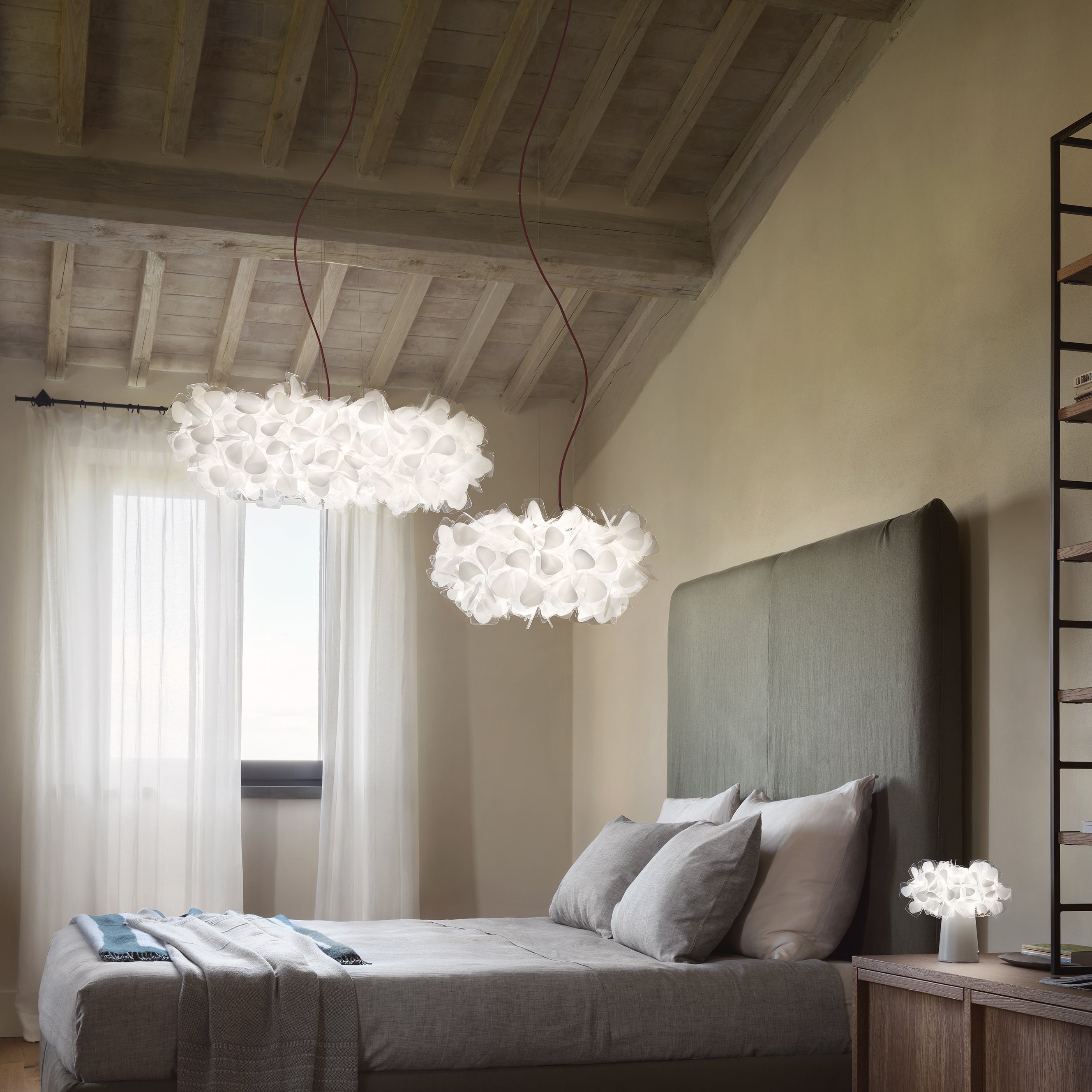 Retro Petal Cloud Pendant Light