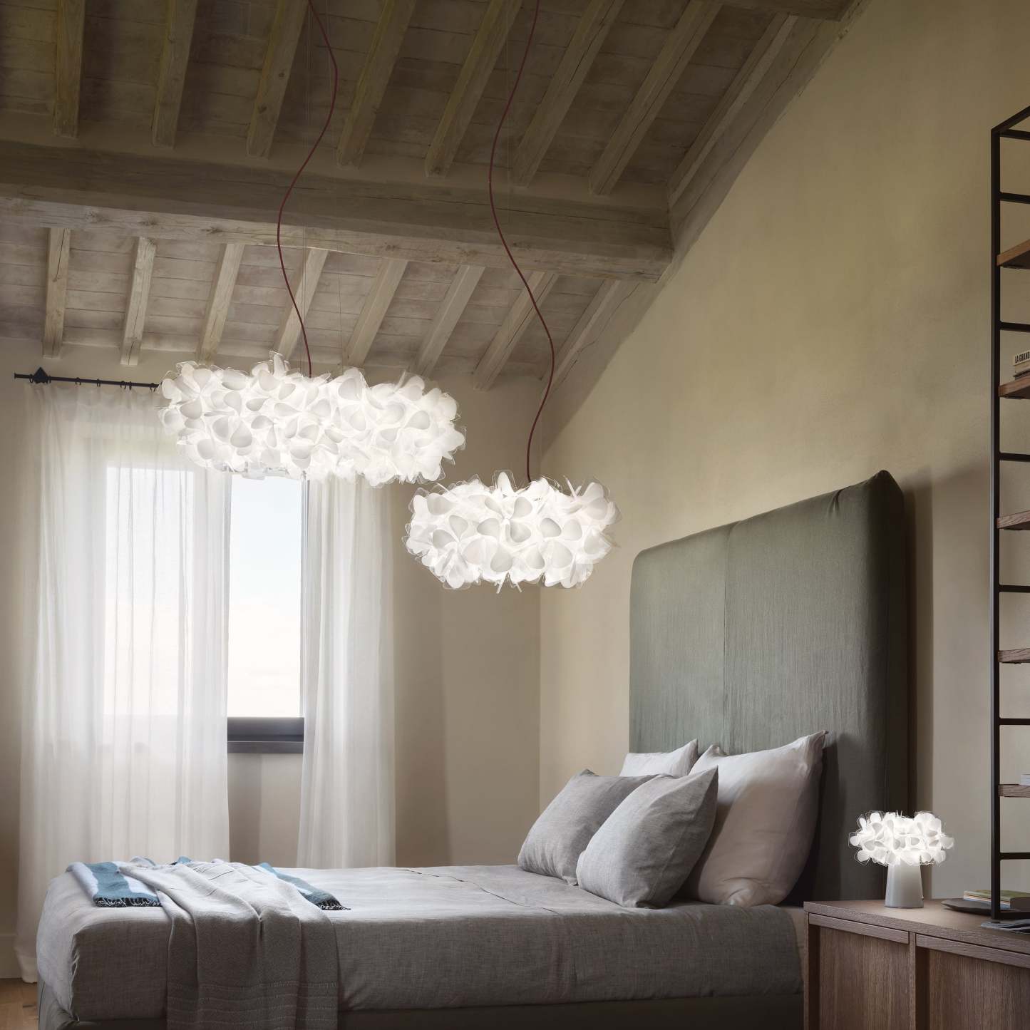 Retro Petal Cloud Pendant Light