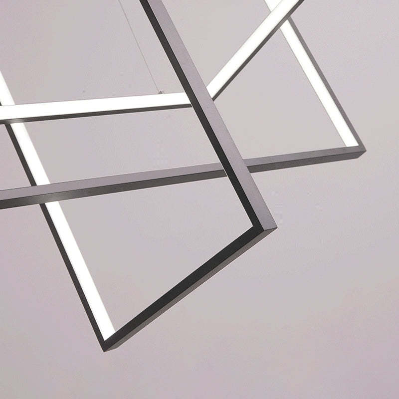 Postmoderne Lámpara Colgante Geométrica para Salón y Comedor