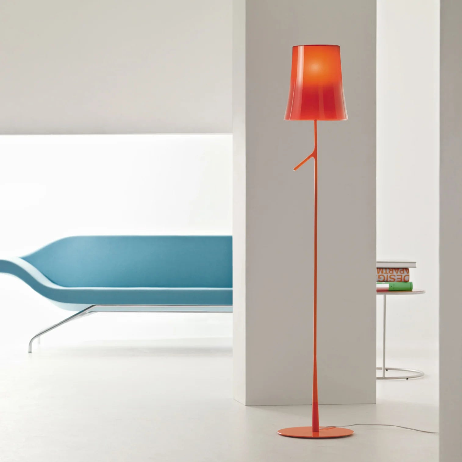 Axis Modern Slim Metal Floor Lamp