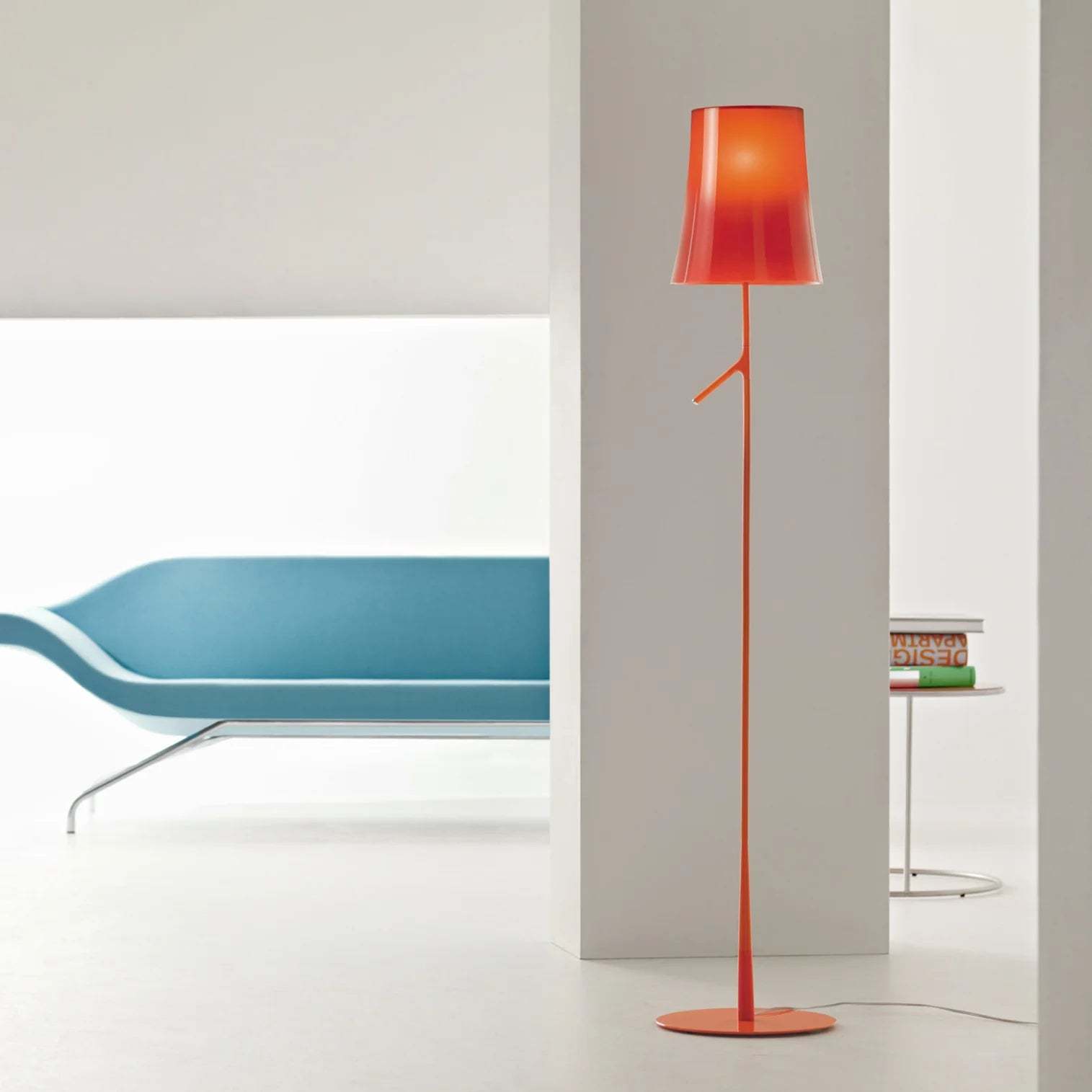 Axis Modern Slim Metal Floor Lamp