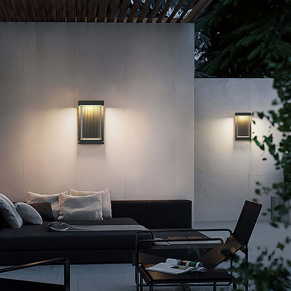 Orr Lámpara de pared exterior minimalista para balcón y terraza