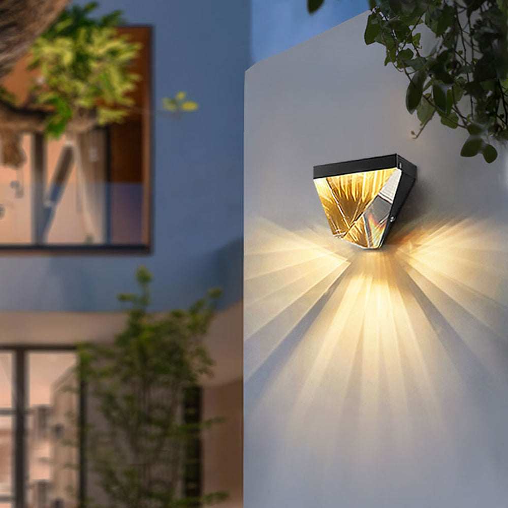 Orr Forma de Diamante Aplique Exterior, 14CM Largo