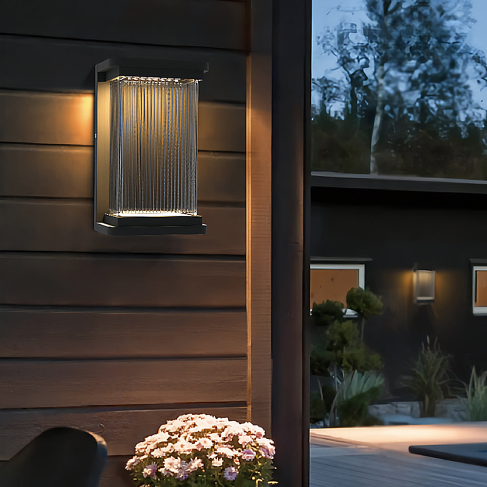 Orr Lámpara de pared exterior minimalista para balcón y terraza