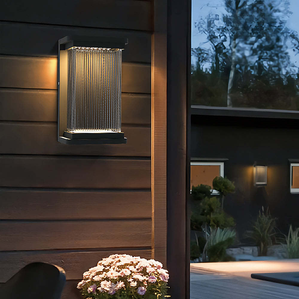Orr Lámpara de pared exterior minimalista para balcón y terraza