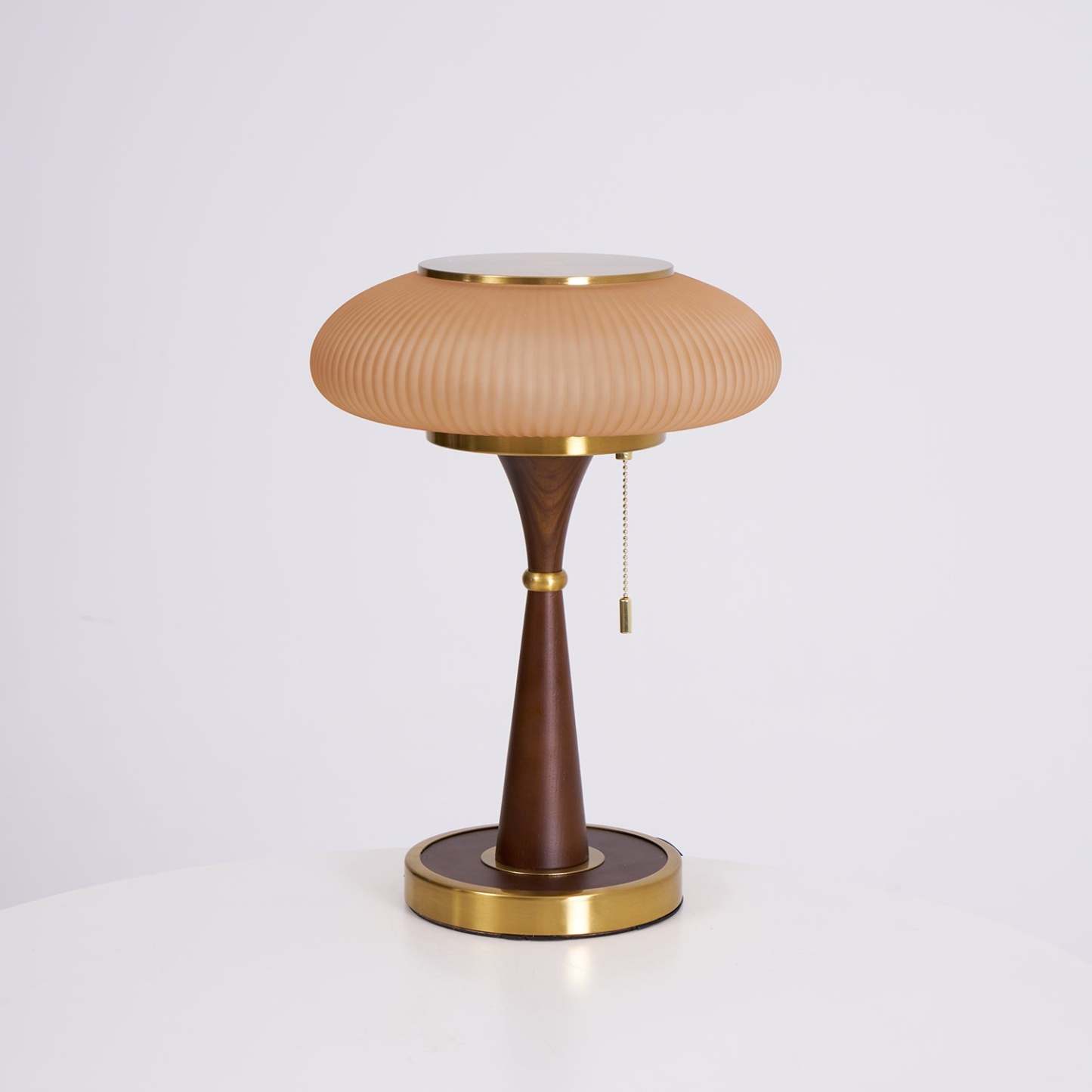 Drift Wood and Glass Table Lamp