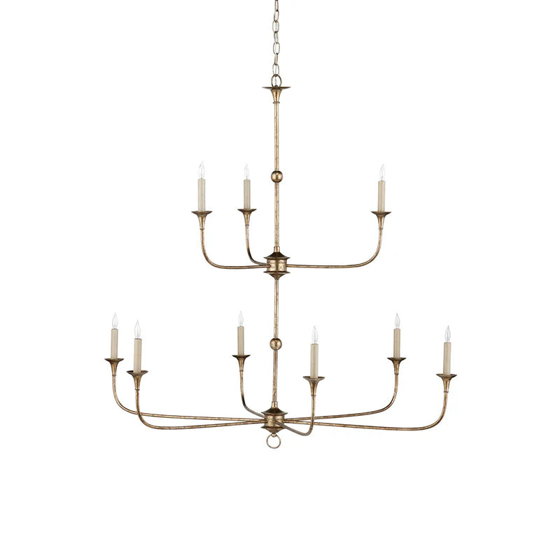 Axis Brass Chandelier