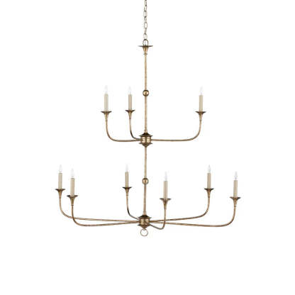 Axis Brass Chandelier