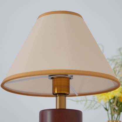 Drift Nordic Cone Wood Table Lamp