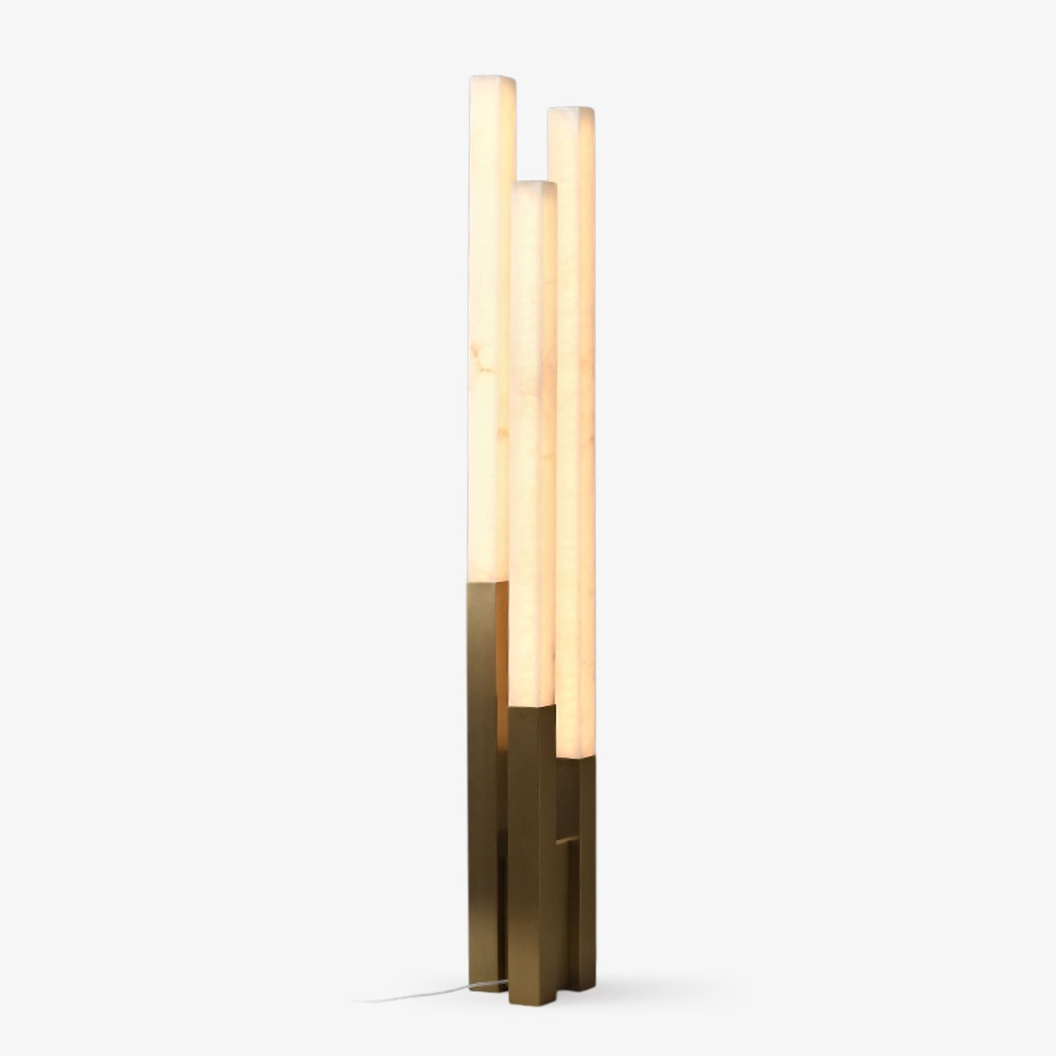 Dune Alabaster Column Floor Lamp