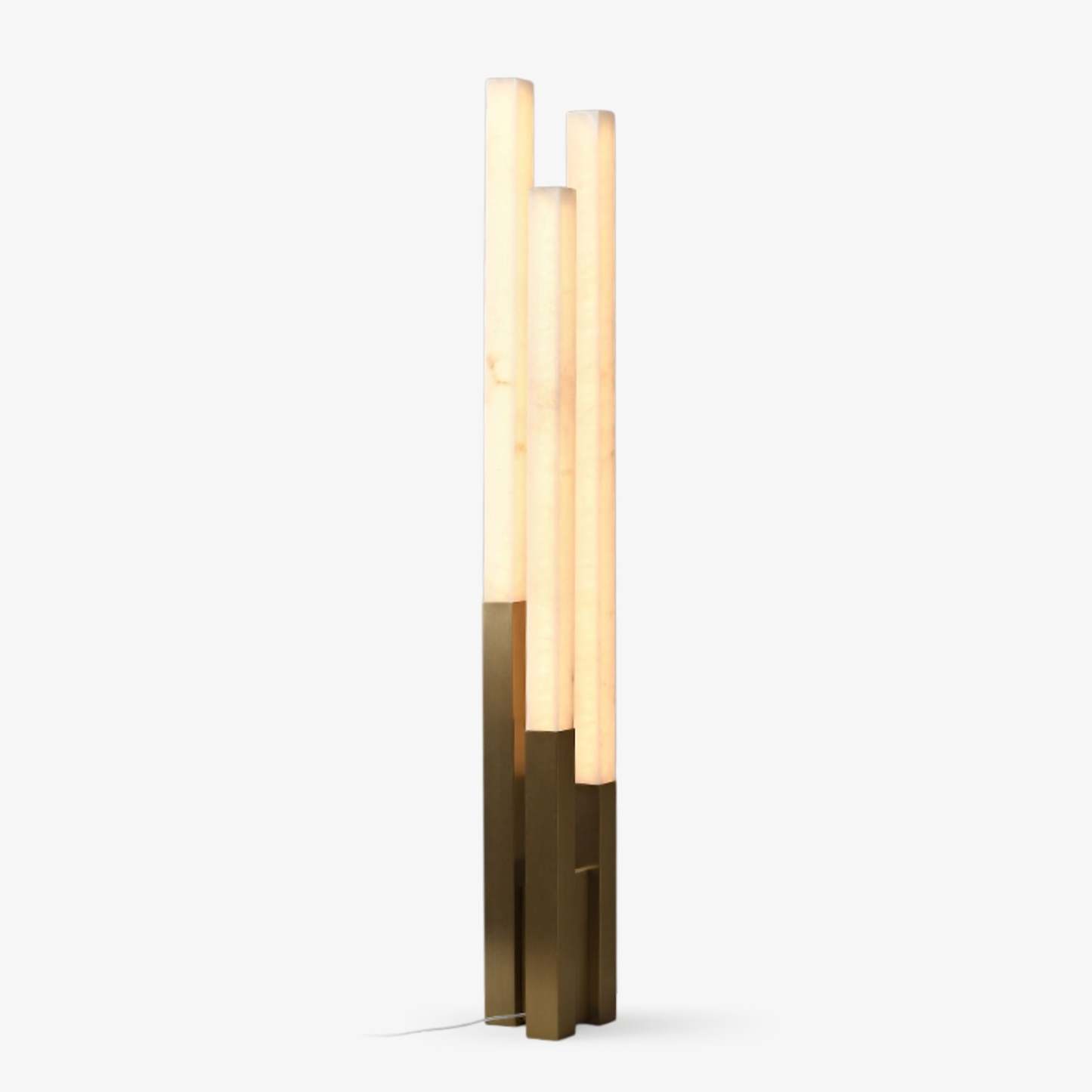 Dune Alabaster Column Floor Lamp