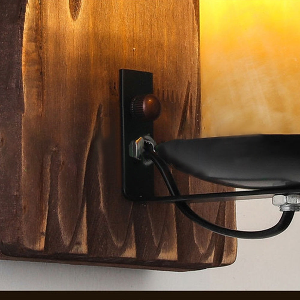 Austin Moderno LED Aplique Madera/Metal Salón/Dormitorio