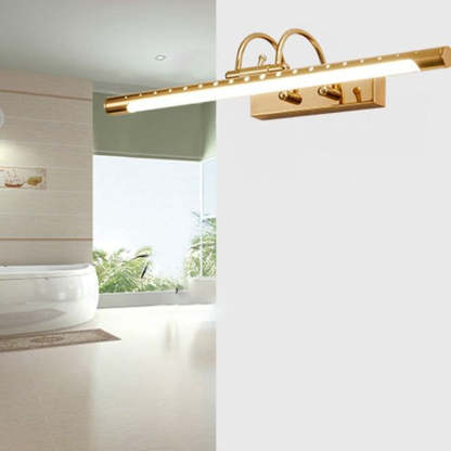 Eryn Moderno Lineal LED Aplique Oro Baño/Cocina Metal Acrílico