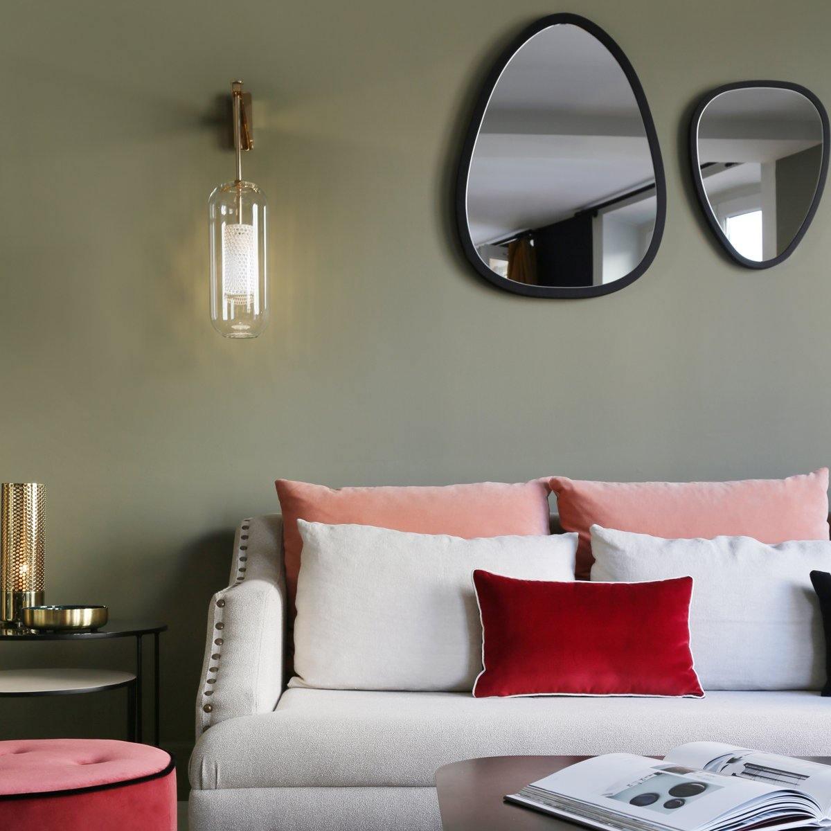 Verona Modern Glass Wall Light