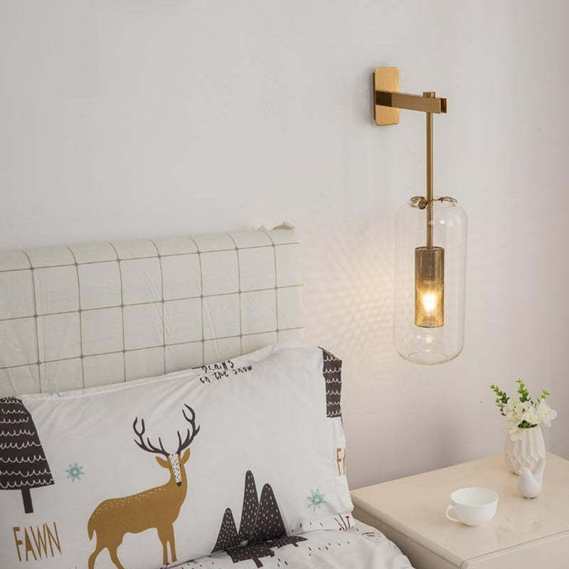 Verona Modern Glass Wall Light