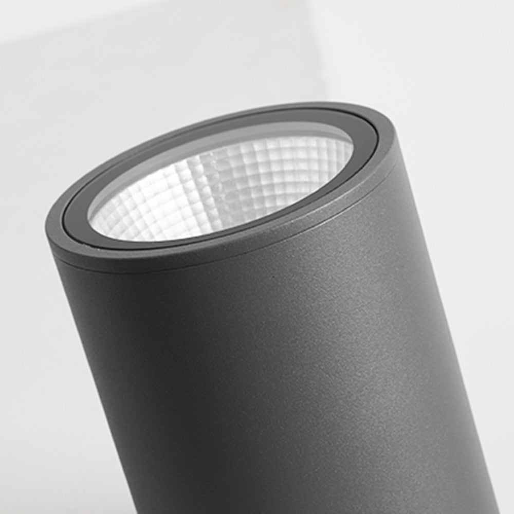 Orr Moderna Cilíndrica LED Metal Lámpara De Techo Exterior