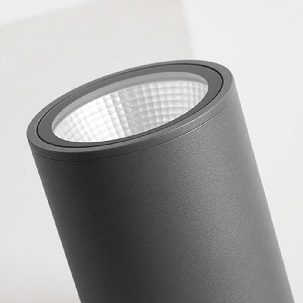 Orr Moderna Cilíndrica LED Metal Lámpara De Techo Exterior