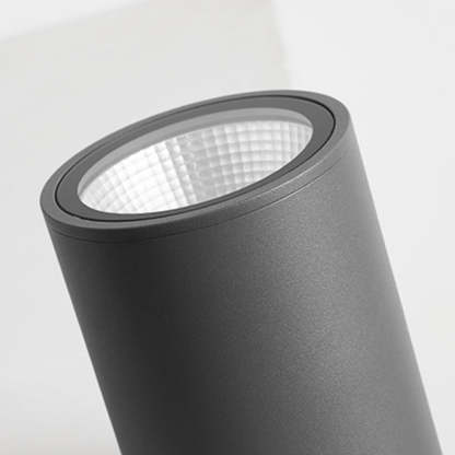 Orr Moderna Cilíndrica LED Metal Lámpara De Techo Exterior