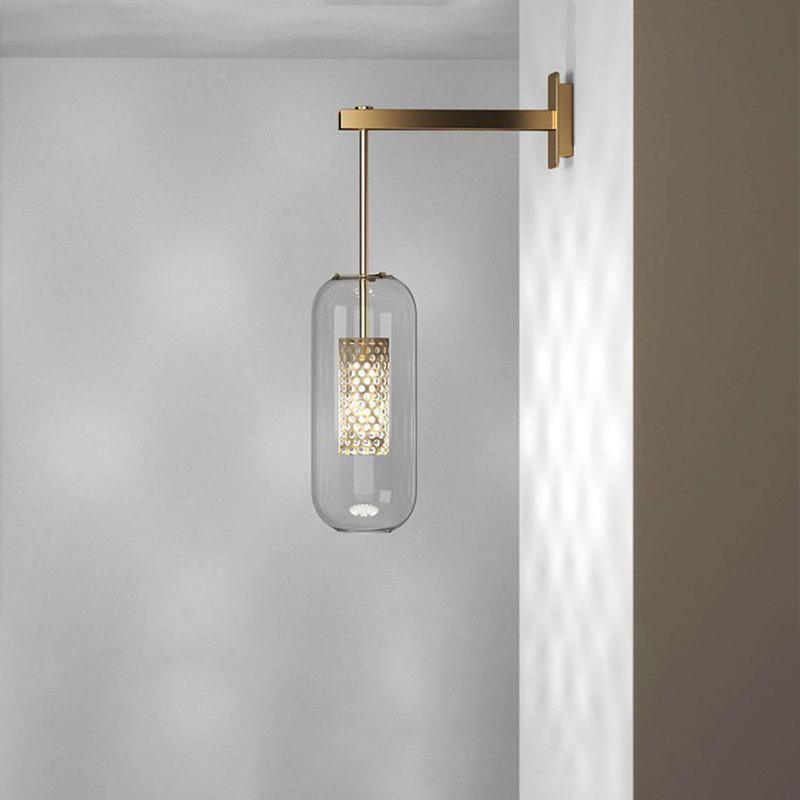 Verona Modern Glass Wall Light