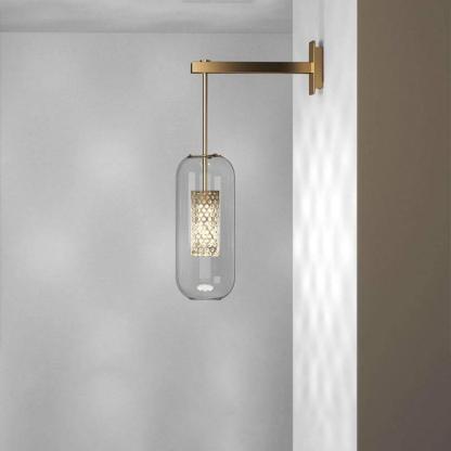 Verona Modern Glass Wall Light