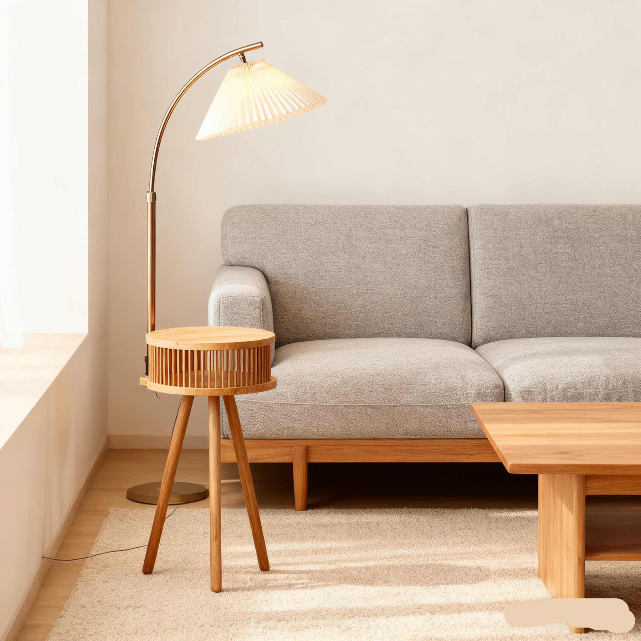 Drift Tripod Floor Light