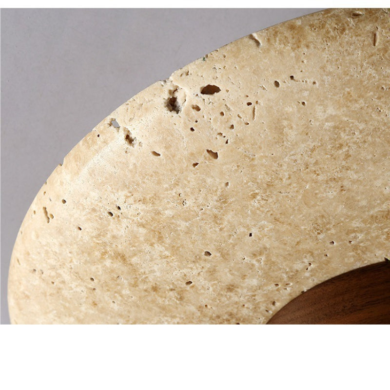 Cairns Retro Piedra Madera Plafón Lámpara de Techo Pasillo