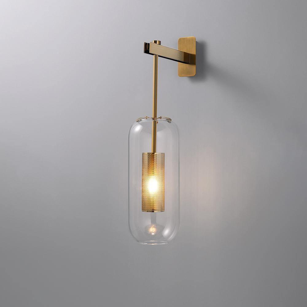 Verona Modern Glass Wall Light