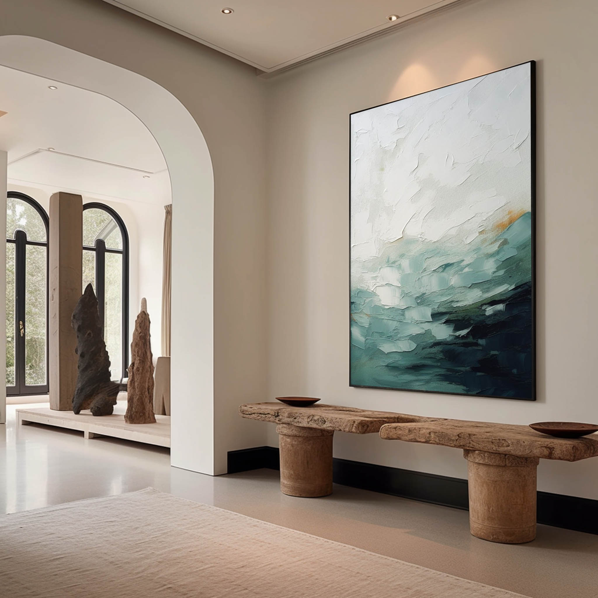 Arte Contemporáneo De Yeso #MS078