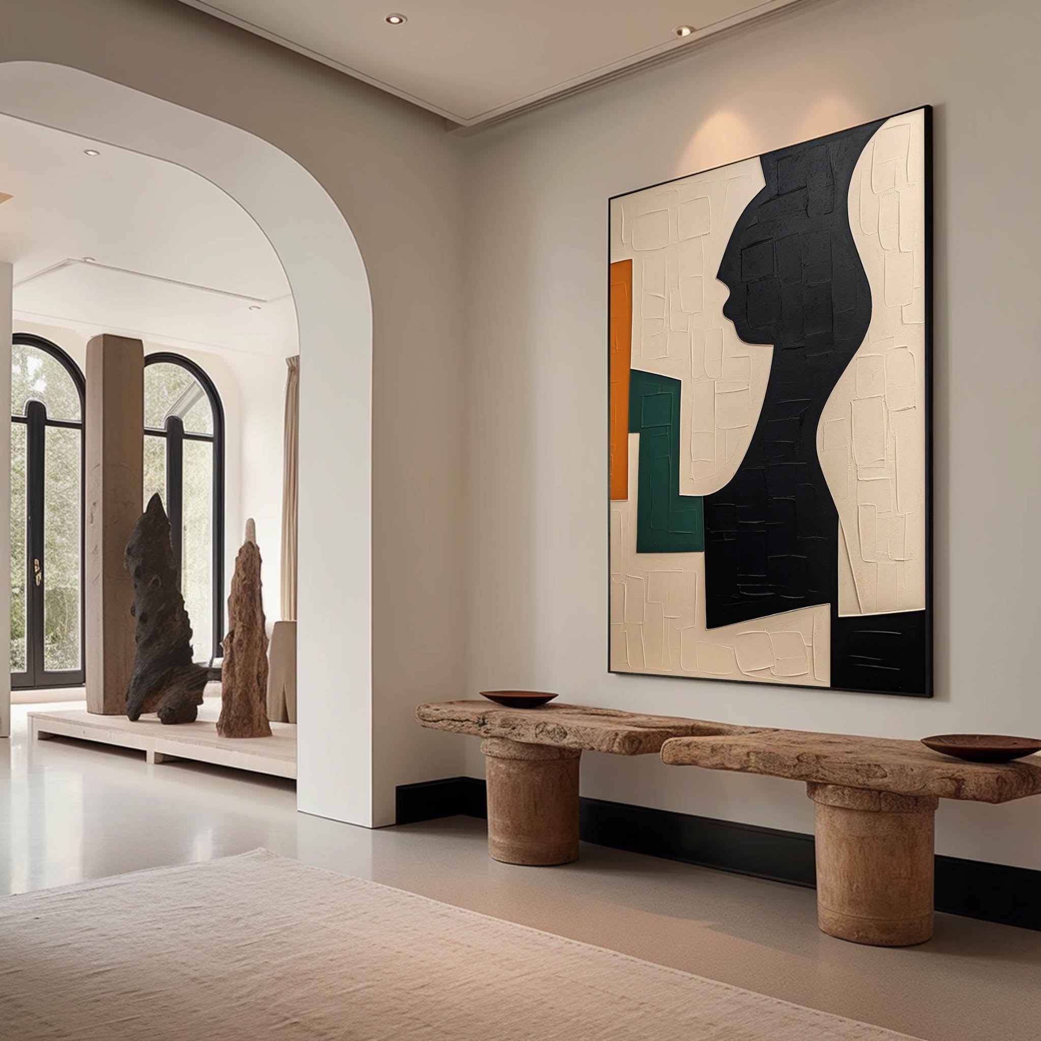 Arte Minimalista Wabi-Sabi #MS122