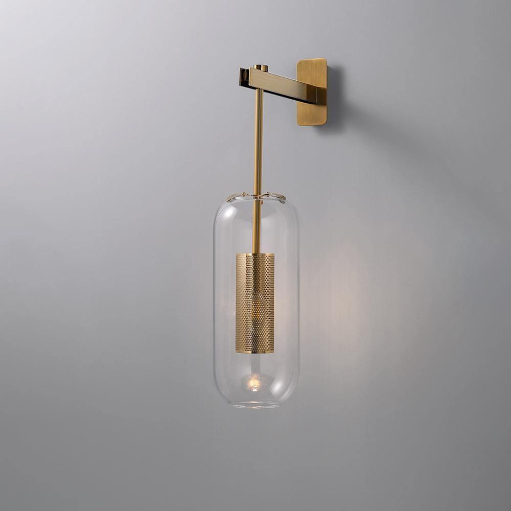 Verona Modern Glass Wall Light