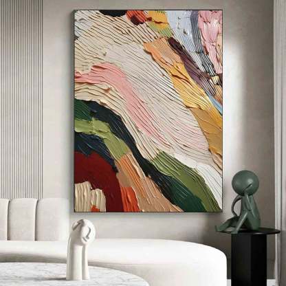 Arte Colorido De Yeso #MS015