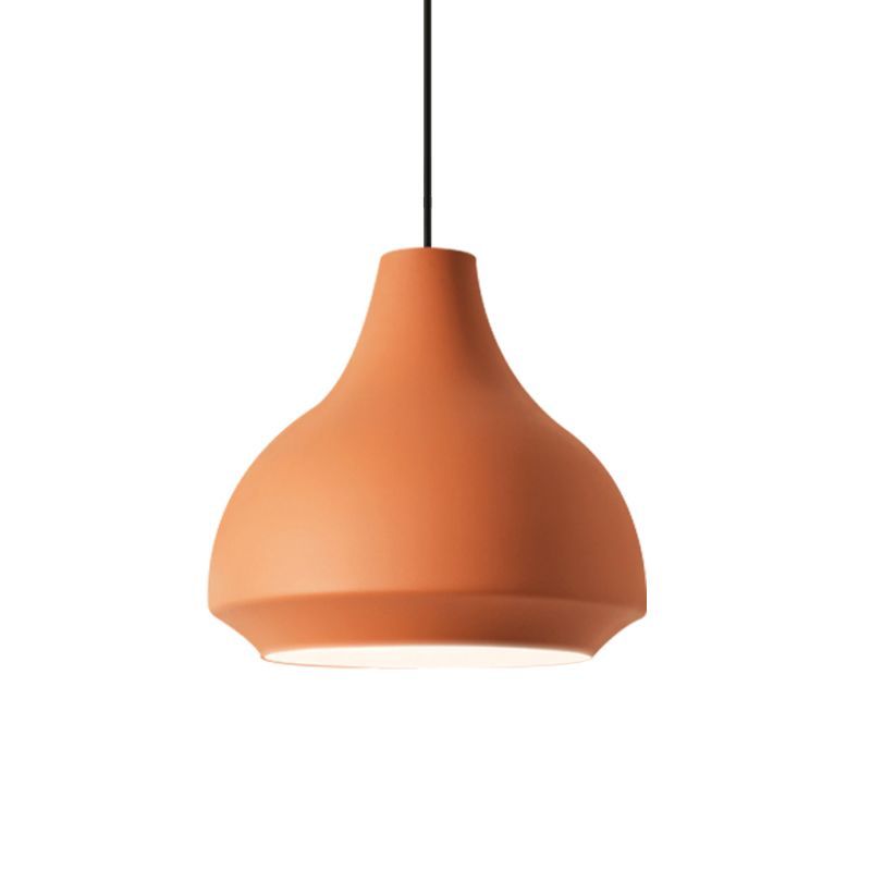 Morandi Moderneo LED Lámpara Colgante Negro/Amarillo Sala de Estar/Comedor Mesa de Comedor Metal