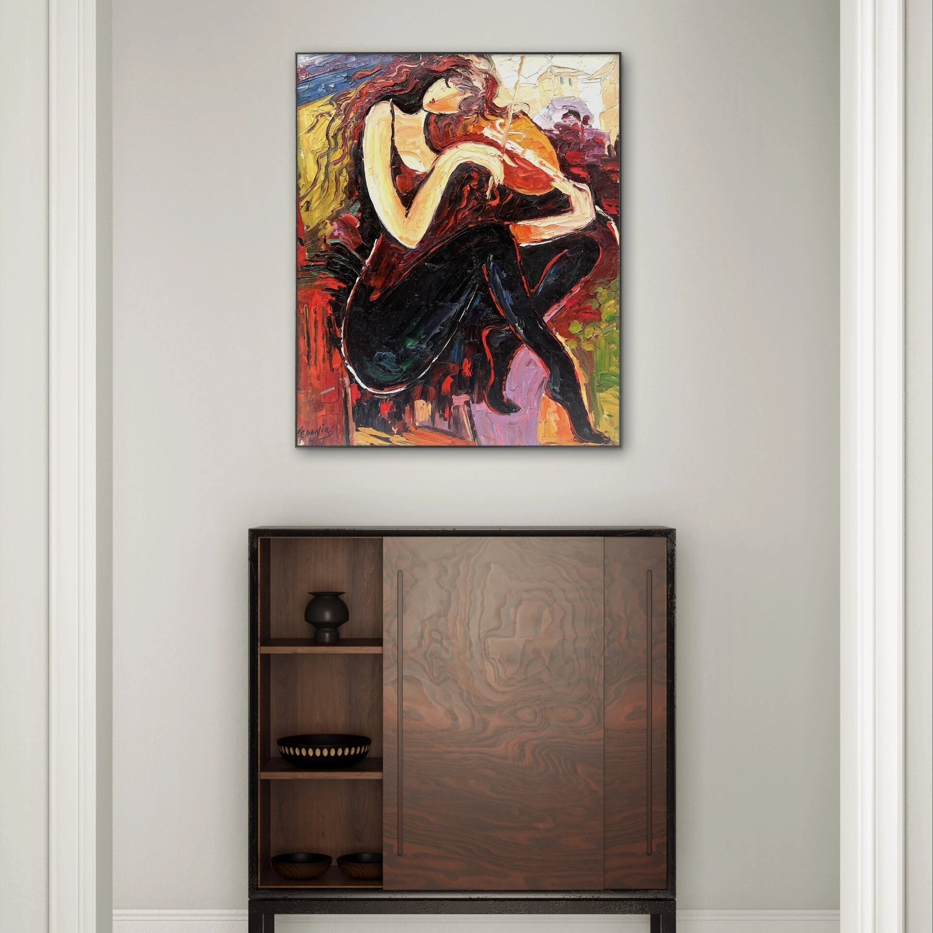 Arte De Retrato Colorido #MS139