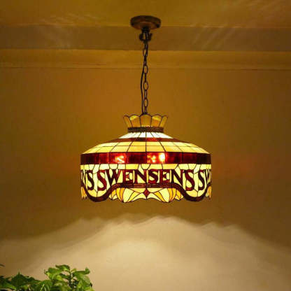 Eryn Vintage LED Lámpara Colgante Multicolor Metal Vidrio Dormitorio