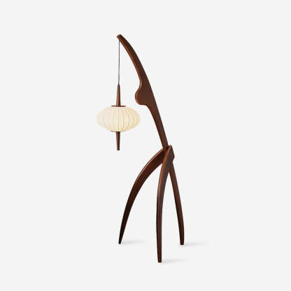 Retro Mante Religieuse Floor Lamp