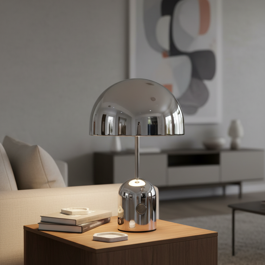 Retro Mushroom Portable Table Lamp