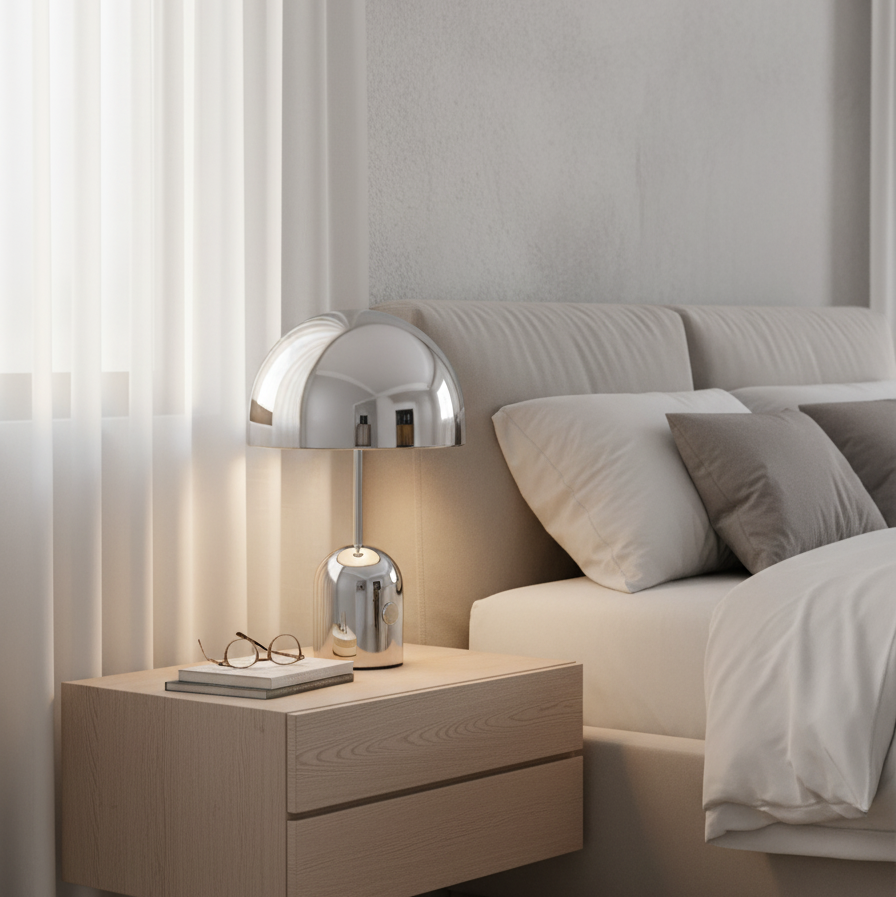 Retro Mushroom Portable Table Lamp