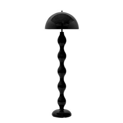 Retro Drop Arc Metal Floor Lamp