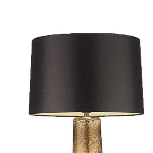 Drift Retro Glass Table Lamp Brass