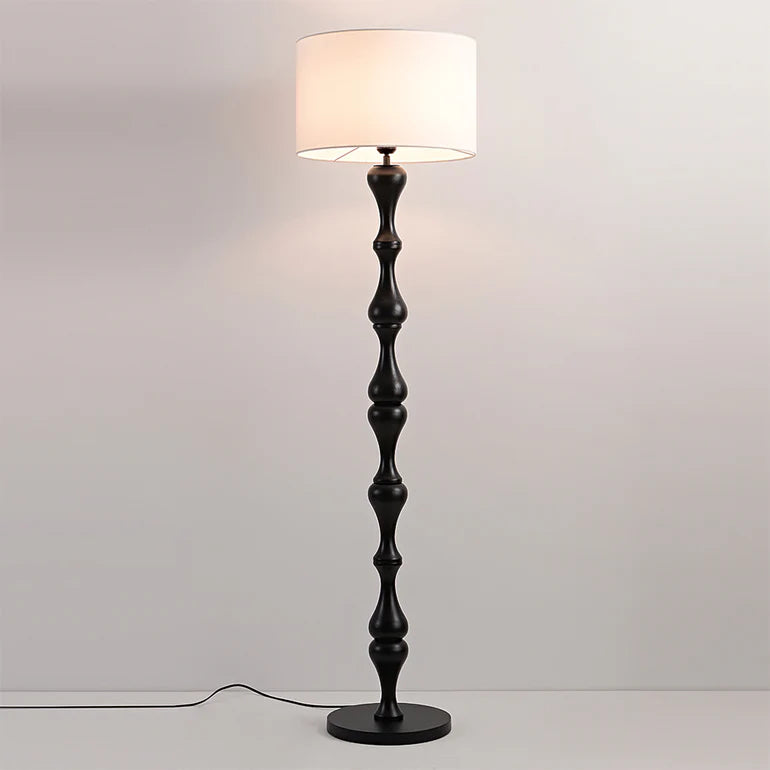 Drift Walnut Wood Floor Lamp