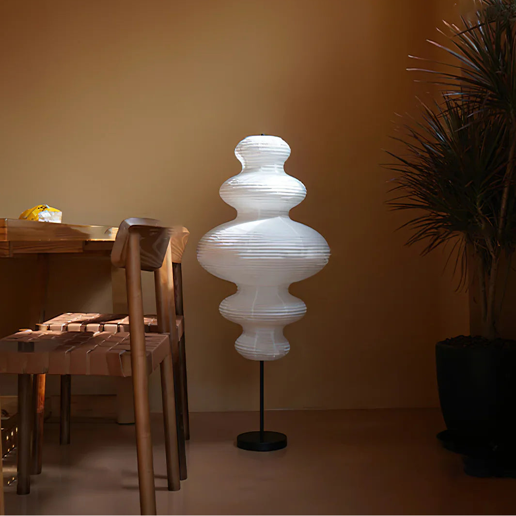 Hakka Sculpted Paper Floor Lamp