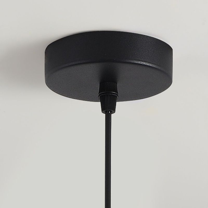 Carins Moderno LED Lámpara Colgante Blanco Comedor Metal & Vidrio