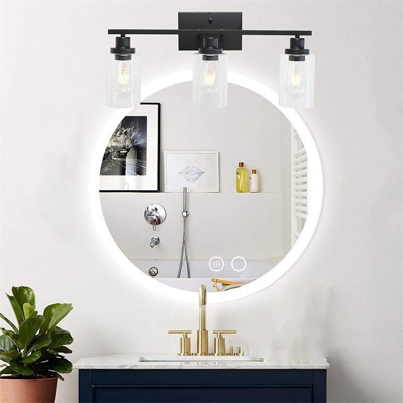 Alessio Modern LED Wandleuchte Schwarz/Gold Badezimmer/Schlafzimmer